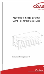 Coaster 021032551803 Montageanleitung