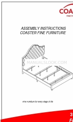 Coaster 021032552572 Assembly Instructions Manual