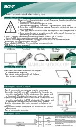 Acer AL15xx Quick Start Manual