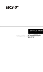 Acer AL1702 Service Manual