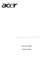 Acer AL1702 Service Manual