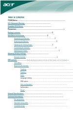 Acer AL1713m User Manual