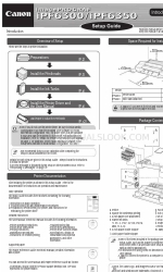 Canon 3807B007 Setup Manual