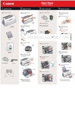 Canon 475D - i Color Inkjet Printer Instrucciones de instalación