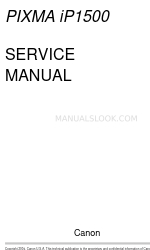 Canon 9319A001AA Service Manual