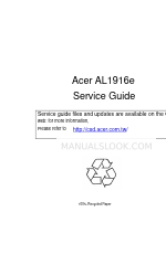 Acer AL1916e Service Manual