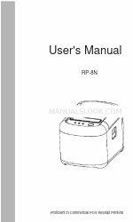 10POS RP-8N Manual do utilizador