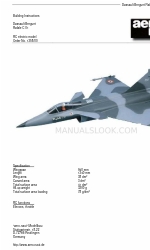 aero-naut Dassault Breguet Rafale C 01 1358/00 Інструкція з будівництва