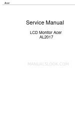 Acer AL2017 Servicehandleiding