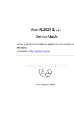 Acer AL2023 Manuale di servizio