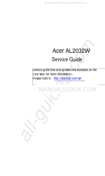 Acer AL2032W Service Manual