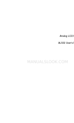 Acer AL502ug Manual do utilizador