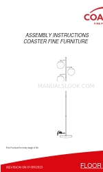 Coaster 920214 Assembly Instructions