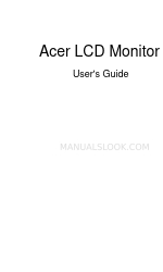 Acer B223WB User Manual