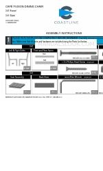 COASTLINE CAFE FUSION 319 組み立て説明書