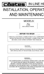 Coates 6ILS Installatie-, Bedienings- en Onderhoudshandleiding