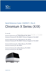 10x Genomics Chromium iX Series Manuel de démarrage rapide