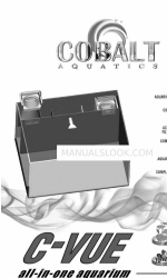 Cobalt Aquatics C-VUE 26 Use And Care Instructions Manual