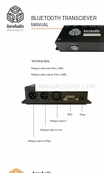 AeroAudio BTI Manual