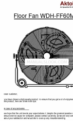 Aktobis WDH-FF60M Manuel d'utilisation