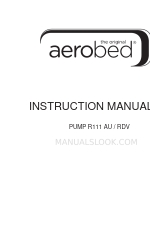 AeroBed R111 Manual de instrucciones