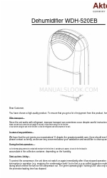 Aktobis AG WDH-520EB Snelstarthandleiding
