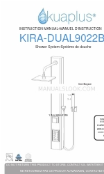 Akuaplus KIRA-DUAL9022BL Руководство по эксплуатации