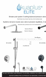 Akuaplus ELITE RD 812X030BL Operator's Manual