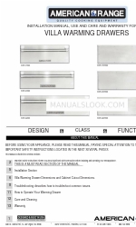 American Range ARR-27IRWD Installationshandbuch