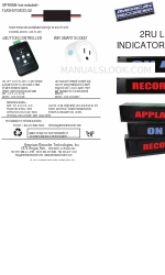 American Recorder OAS-4000 Series Manual de instrucciones