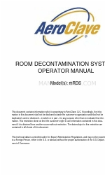 AeroClave mRDS Manual do operador