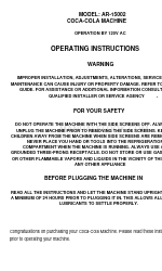 American Retro AR-15002 Instrucciones de uso