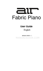 Air Fabric Piano Panduan Pengguna