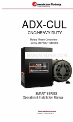 American Rotary ADX 40 Manuale di funzionamento e installazione