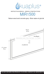 akulaplus MIR1500 Instruction Manual