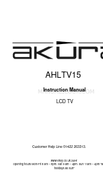 Akura AHLTV15 Manuel d'instruction