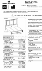 American Signature IA34-406 Istruzioni per il montaggio