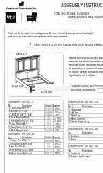 American Signature IA34-412 Manual de instrucciones de montaje