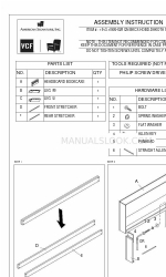 American Signature VCF 1913-106SHQR Manual de instrucciones de montaje