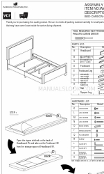 American Signature WA-8216-QB Instructions de montage