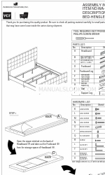 American Signature WA-8217-KB Instructions de montage