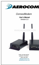 AeroComm ConnexModem Version 2.0 Gebruikershandleiding