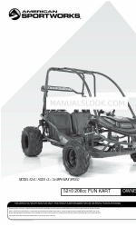 American Sportworks 5210 208cc FUN KART Посібник користувача