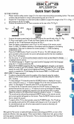 Akura APL3268FD4 Manual de inicio rápido