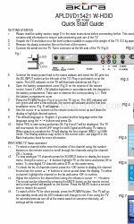 Akura APLDVD15421 W-HDID Schnellstart-Handbuch