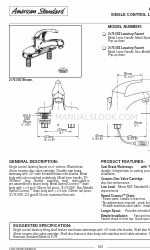 American Standard 2175.503 Specification Sheet