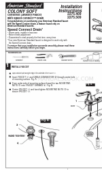 American Standard 2275.509 Інструкція з монтажу Посібник з монтажу