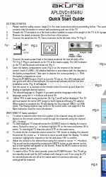 Akura APLDVD18568U Skrócona instrukcja obsługi