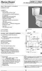 American Standard 2998 Spezifikationsblatt