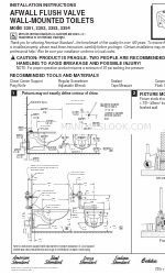 American Standard 3351 Istruzioni per l'installazione